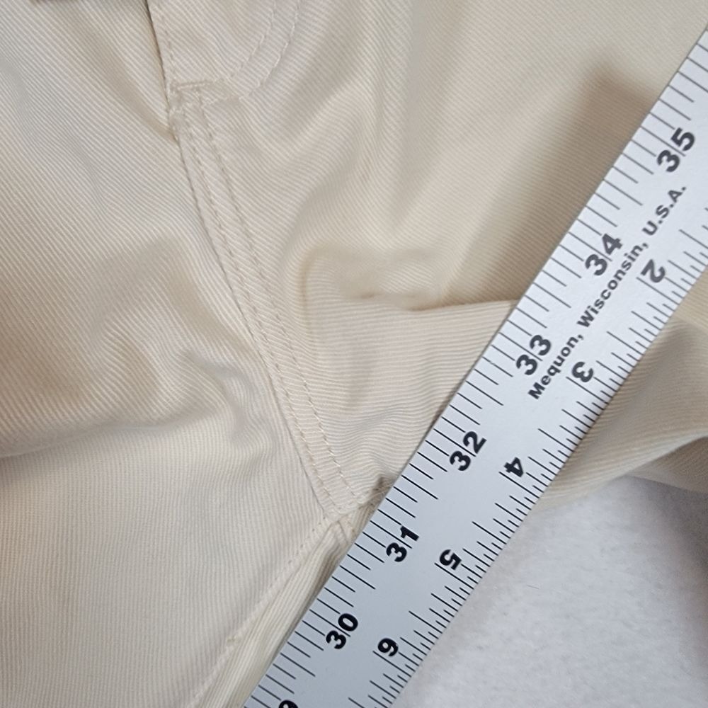 NWT WeWoreWhat Women's Frayed WB Straight Sz 27 Twill Denim Classic White - Picture 8 of 12